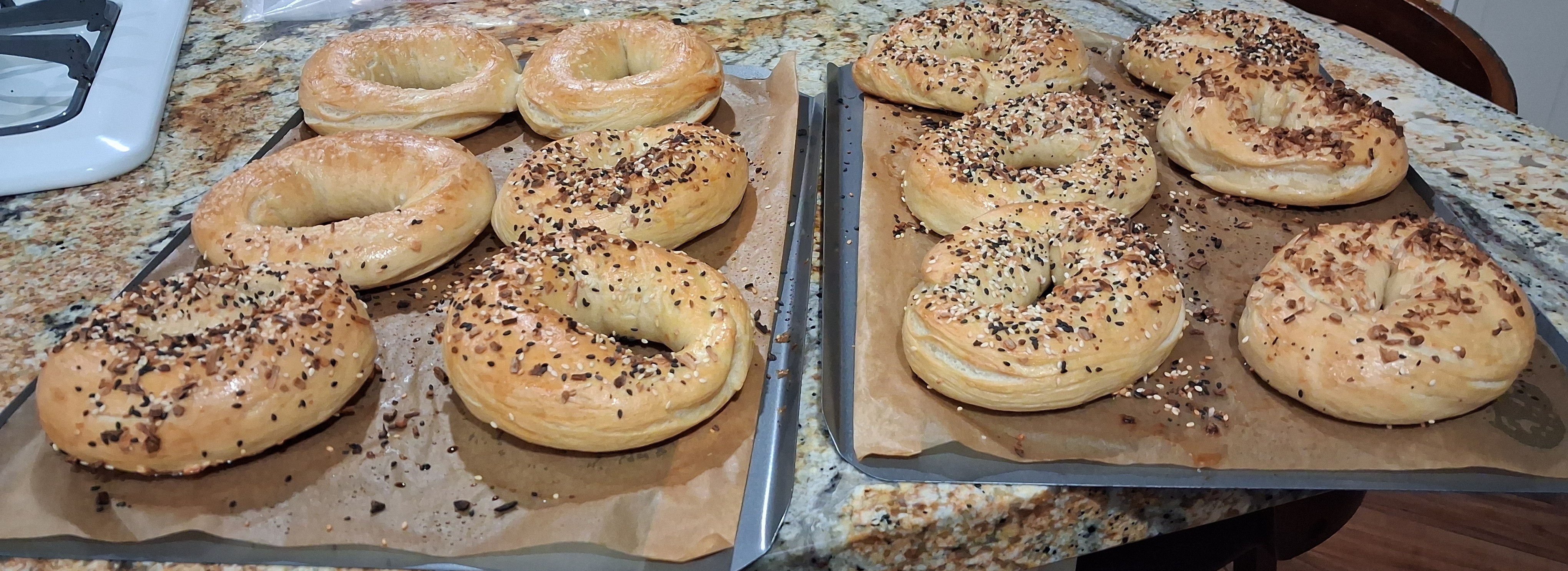 Fresh bagels